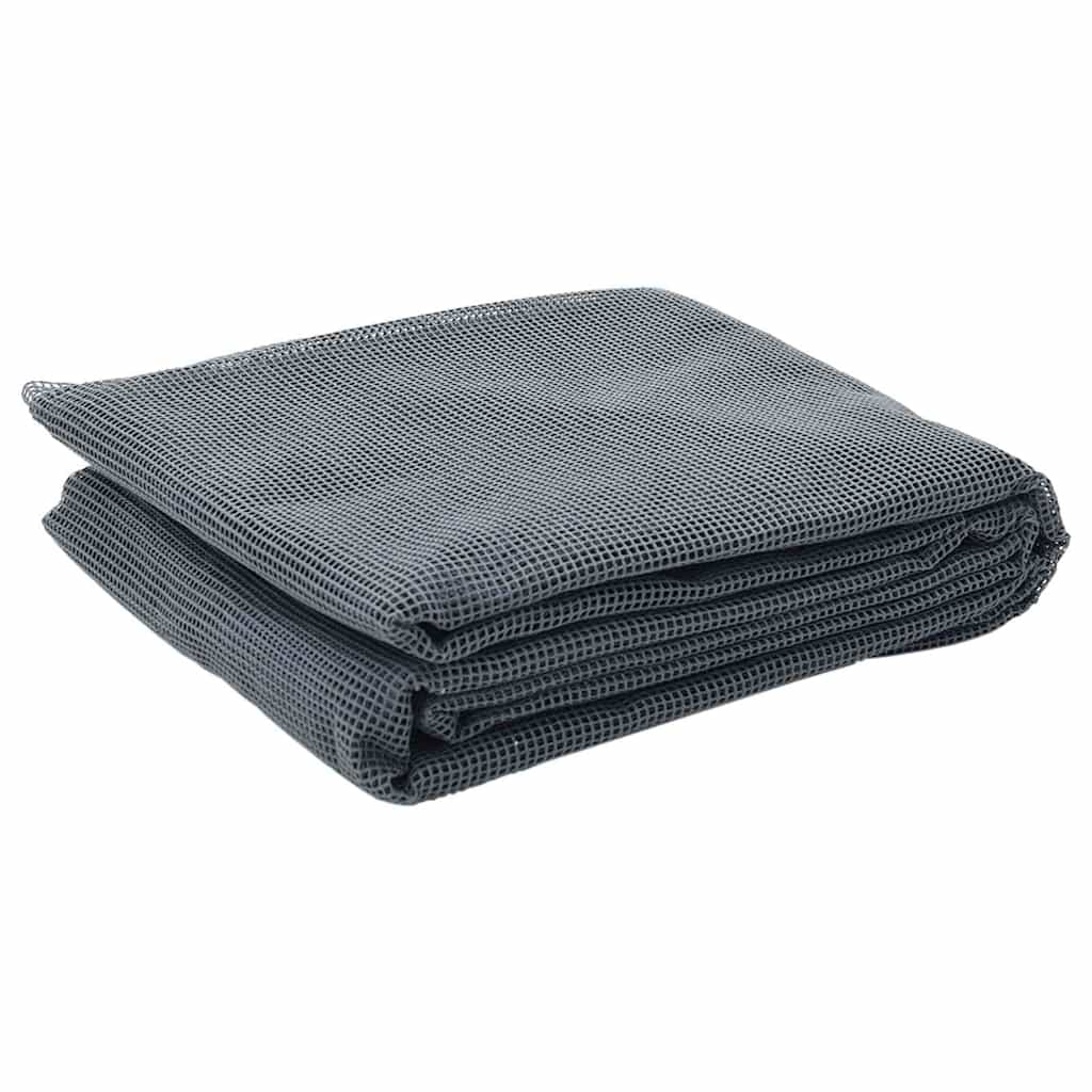 Zeltteppich Anthrazit 600 x 350 cm Polyester