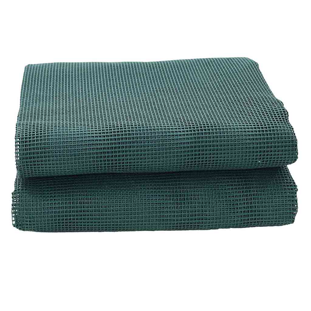 Zeltteppich Grün 500 x 350 cm Polyester