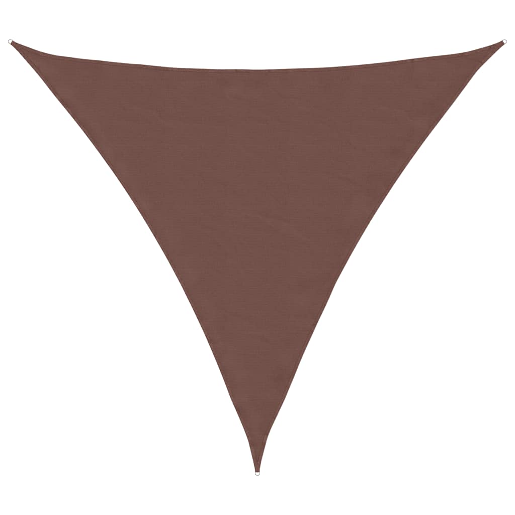 Sonnensegel Braun 2x2x2 m 100% Polyester Oxford