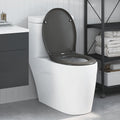 Toilettensitz Anthrazit 47 x 37 x 4 cm Duroplast