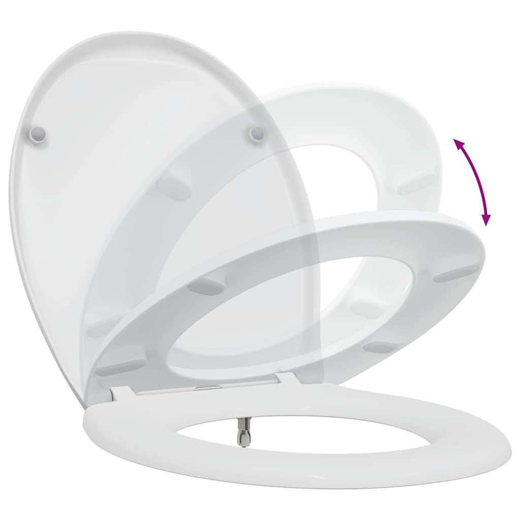 Toilettensitz Weiß 47 x 37 x 4 cm Duroplast