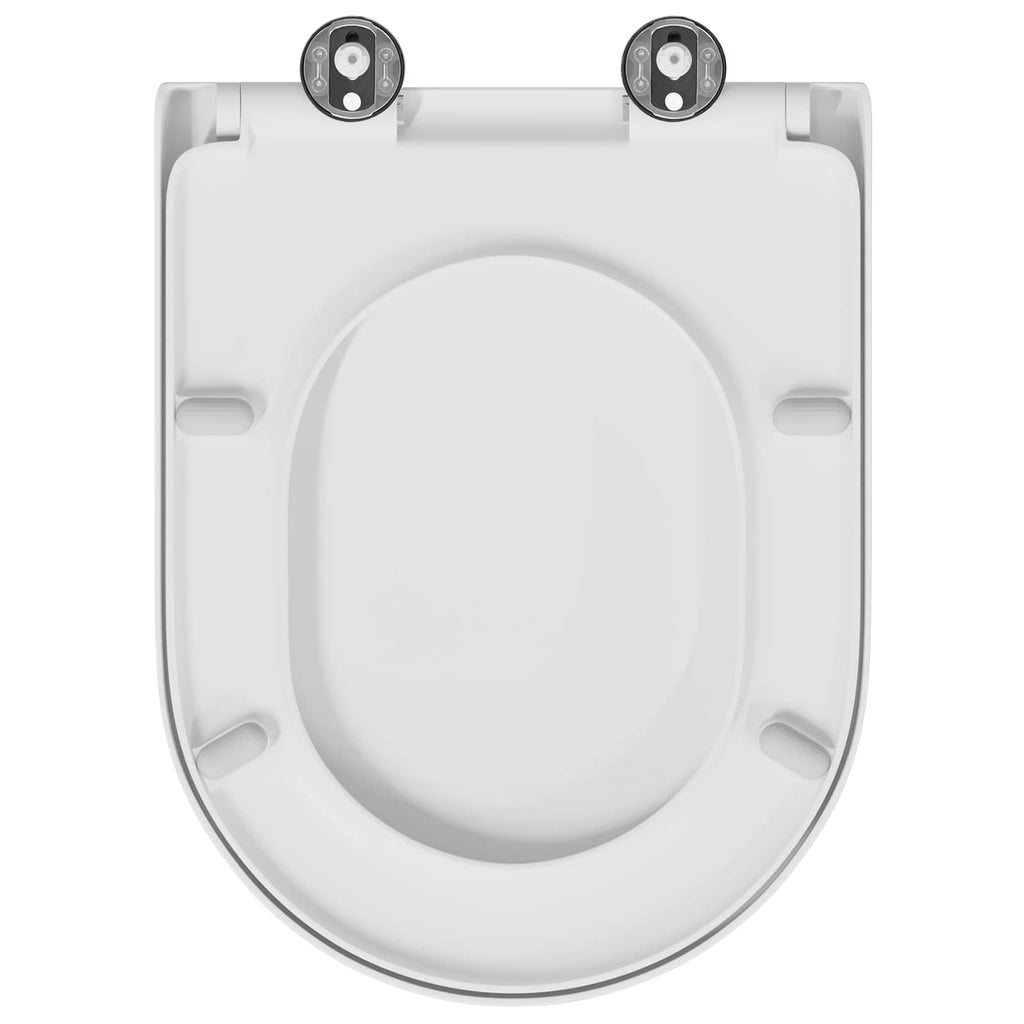 Toilettensitz Weiß 49 x 36 x 4 cm Duroplast