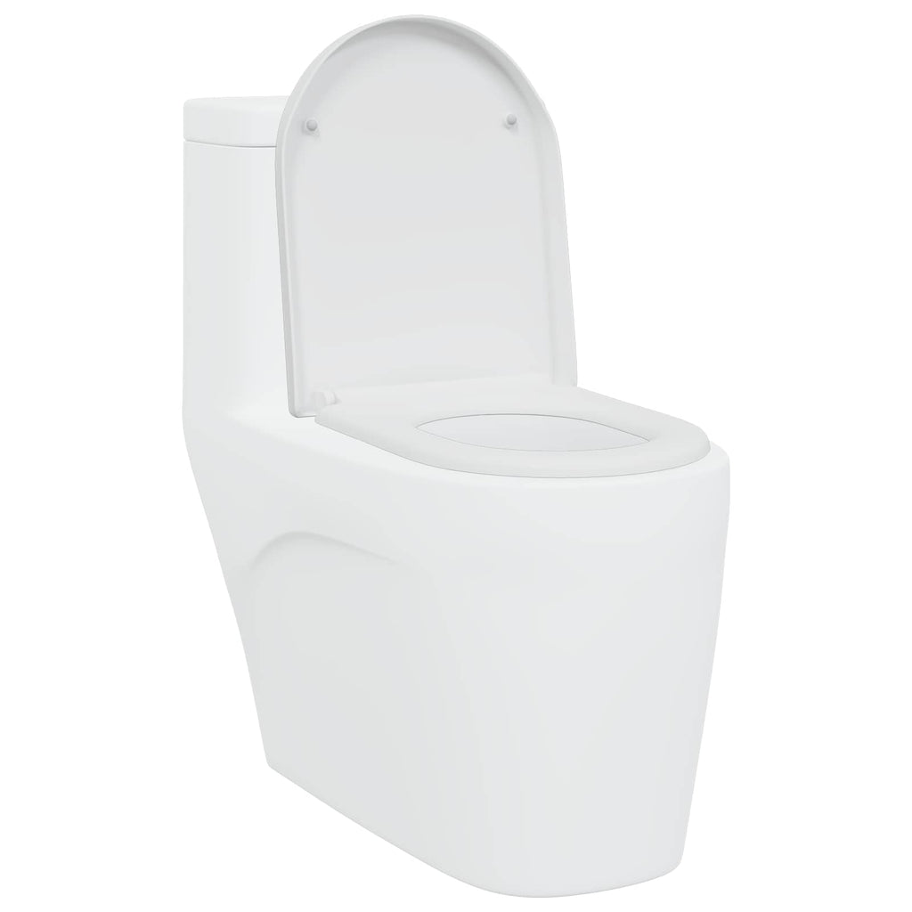 Toilettensitz Weiß 49 x 36 x 4 cm Duroplast