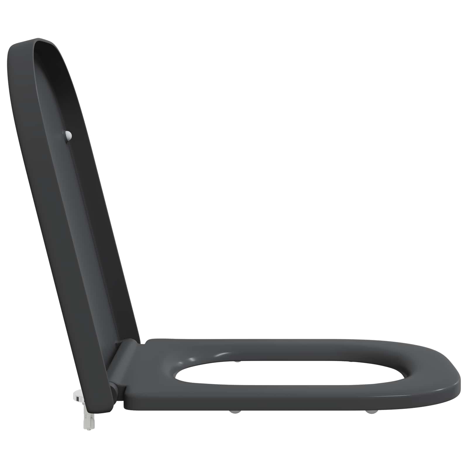 Toilettensitz Anthrazit 47,5 x 35 x 3,6 cm Duroplast