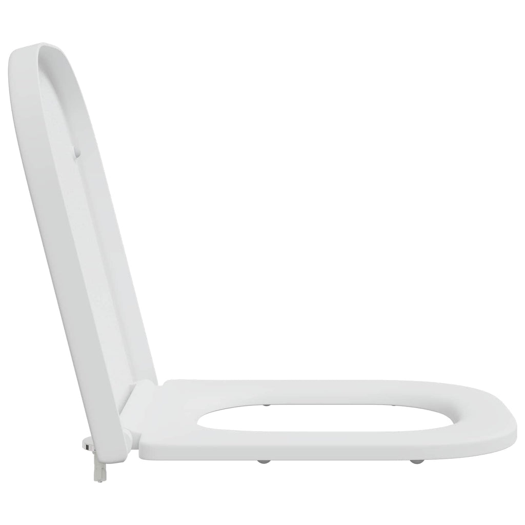 Toilettensitz Weiß 47,5 x 35 x 3,6 cm Duroplast
