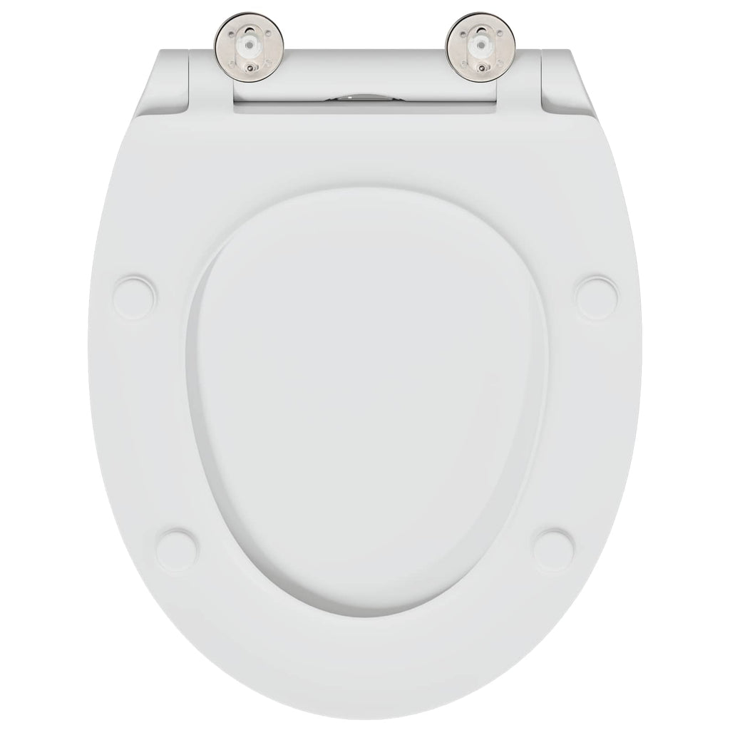 Toilettensitz Weiß 47 x 37,5 x 3,8 cm Duroplast