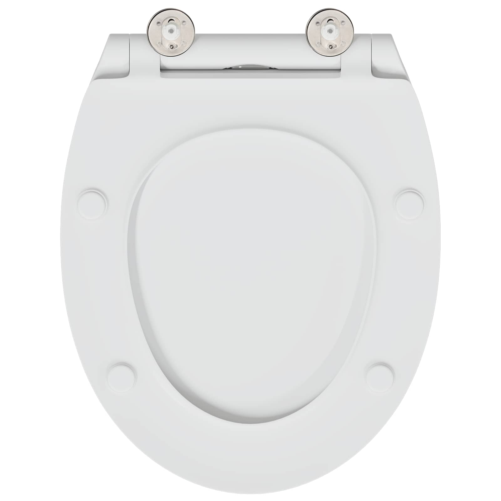 Toilettensitz Weiß 47 x 37,5 x 3,8 cm Duroplast