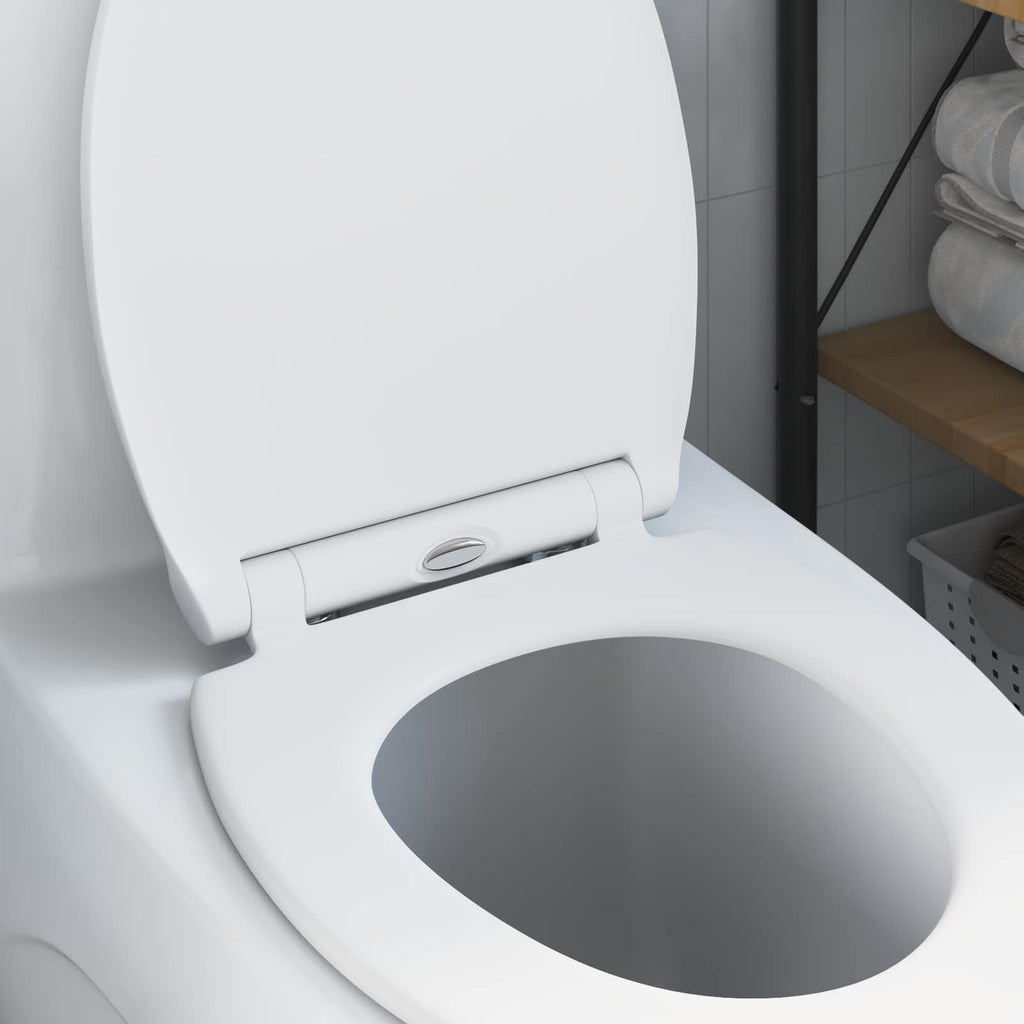 Toilettensitz Weiß 47 x 37,5 x 3,8 cm Duroplast