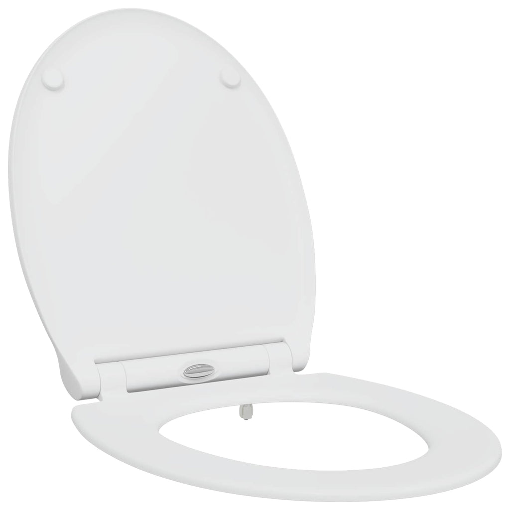 Toilettensitz Weiß 47 x 37,5 x 3,8 cm Duroplast