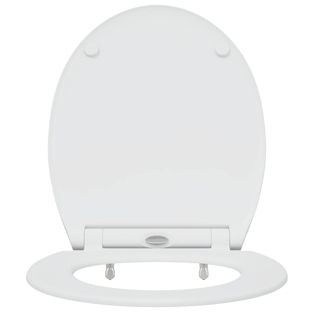 Toilettensitz Weiß 47 x 37,5 x 3,8 cm Duroplast