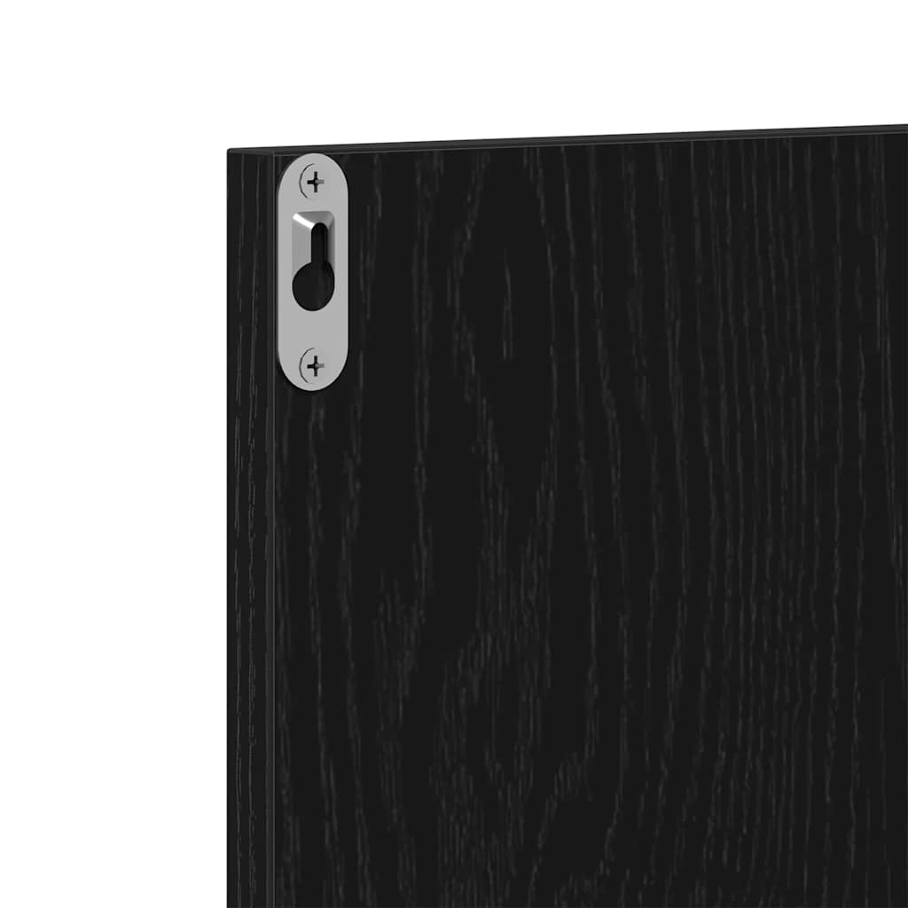Flurmöbel-Set Wandmontiert mit Spiegel 5 pcs Holzwerkstoff