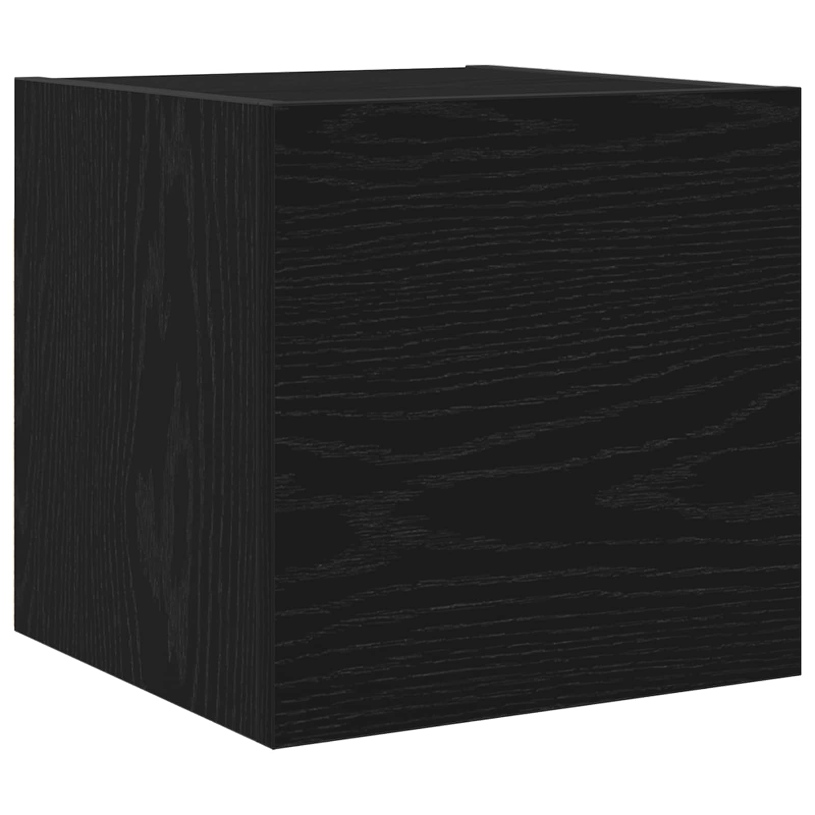 TV-Schrankset 8 pcs Schwarz Eichen-Optik Holzwerkstoff