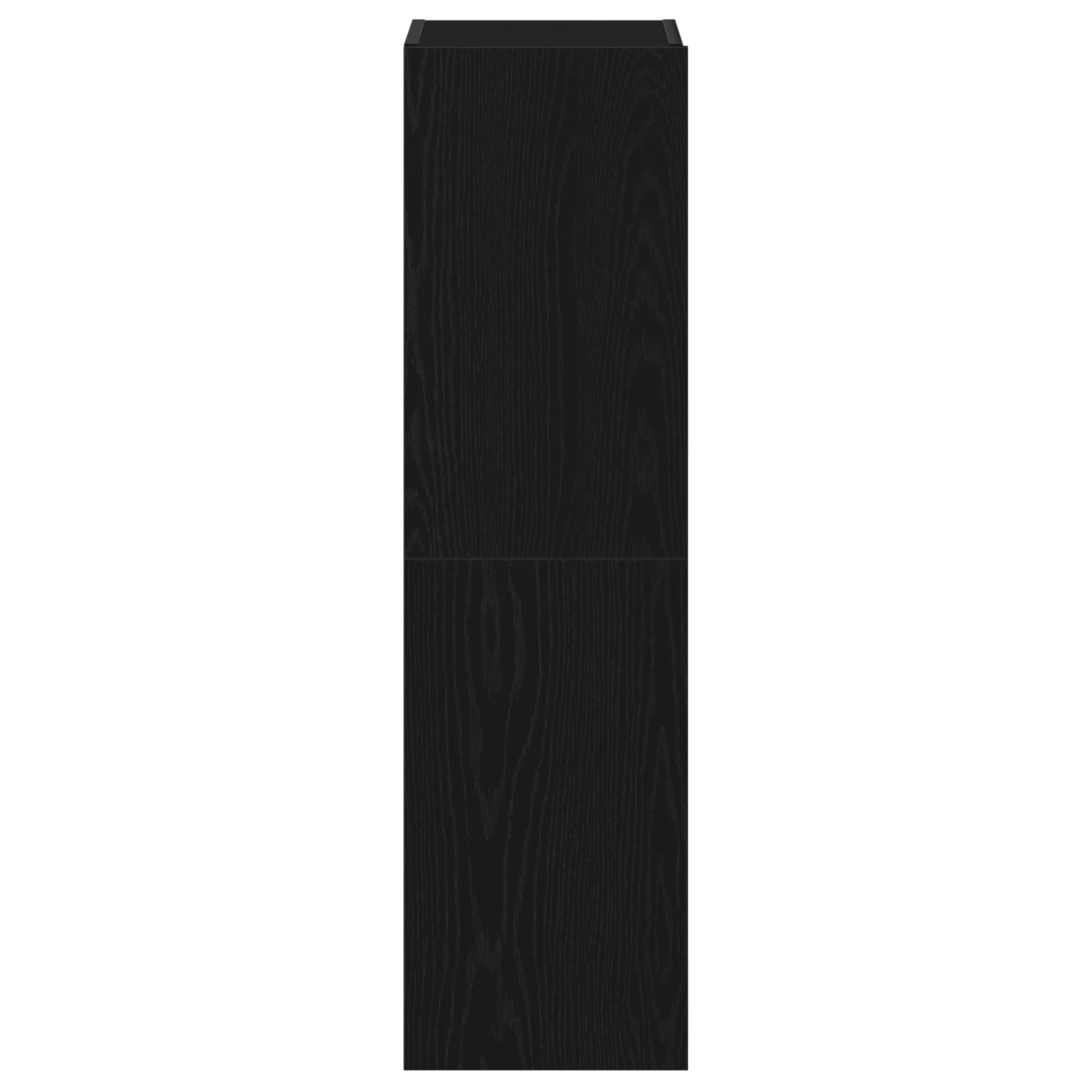 TV-Schrankset 4 pcs Schwarz Eichen-Optik 130,5 x 30 x 140 cm