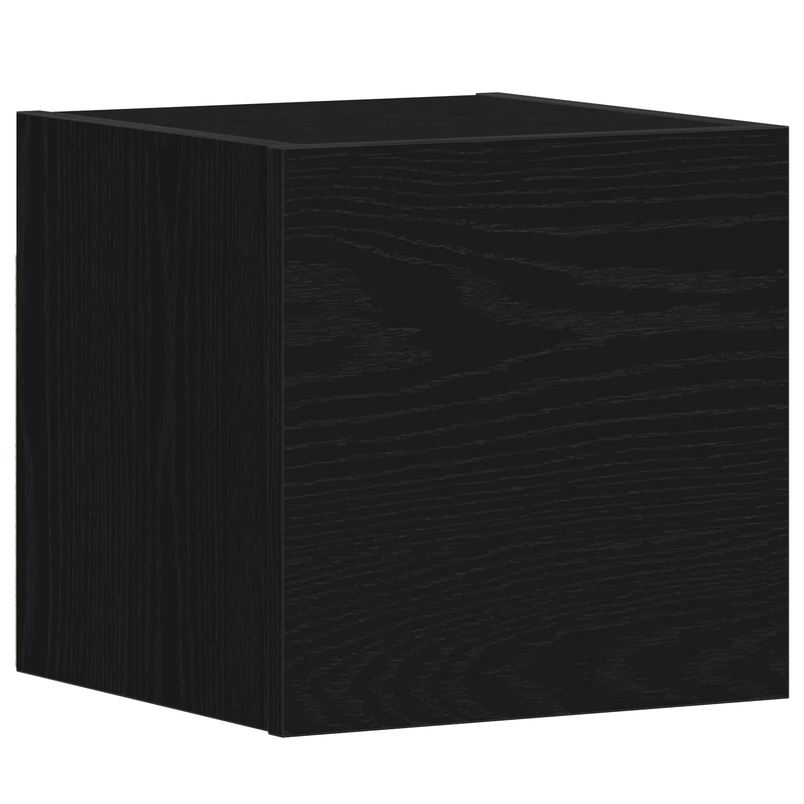 TV-Schrankset 3 pcs Schwarz Eichen-Optik 130,5 x 30 x 140 cm