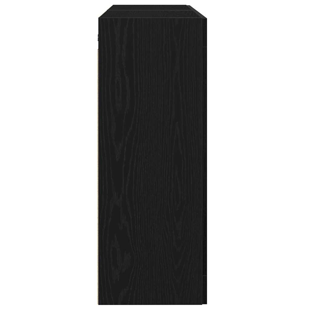 Wandmontierter Schrank 2 pcs Artisan-Eiche 69,5 x 34 x 90 cm