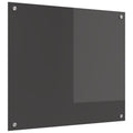 Küchenrückwand Dunkelgrau 70 x 60 cm Gehärtetes Glas