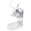 Buchstützen 2 pcs Silber 17 x 15 x 27 cm Aluminium