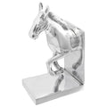Buchstützen 2 pcs Silber 11 x 14 x 25 cm Aluminium