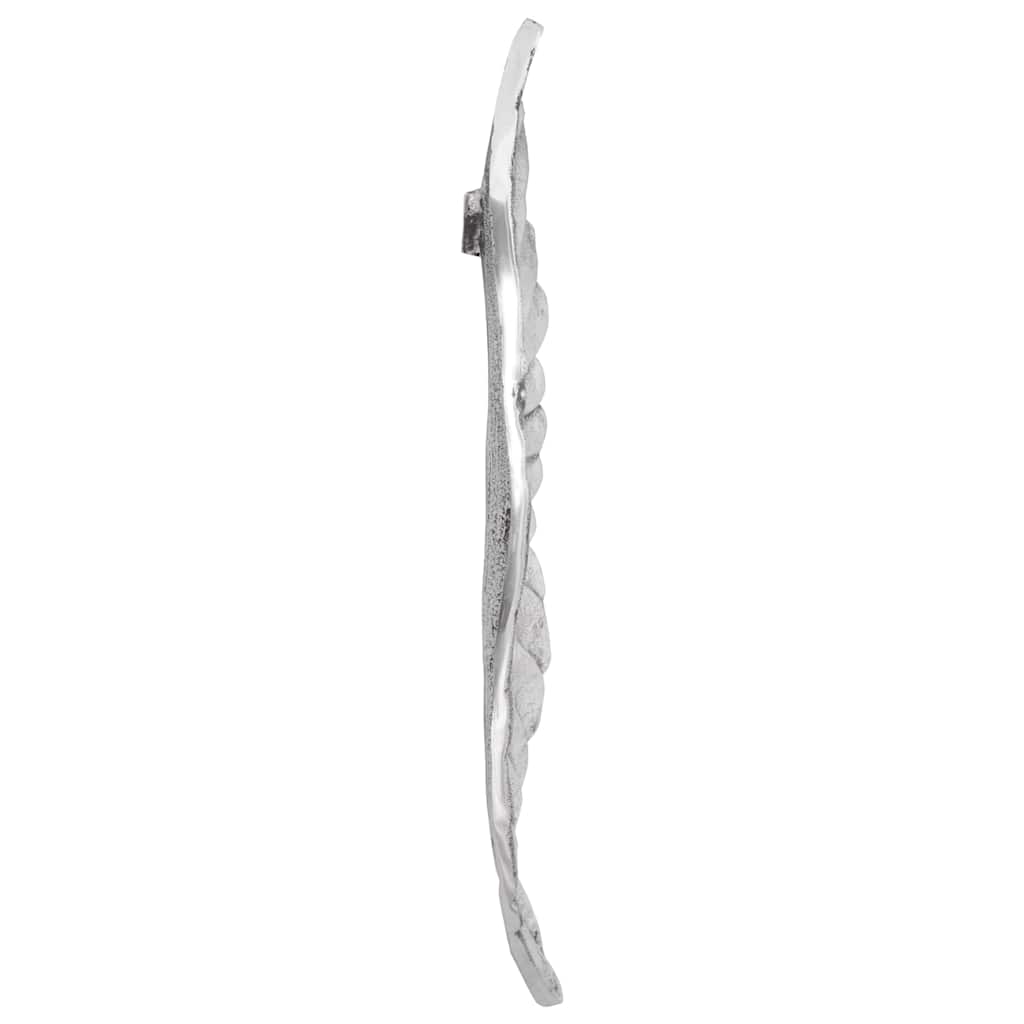 Flügel-Skulptur 2 pcs Silber 31 x 5 x 91 cm Aluminium