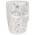 Hocker Silber Aluminium