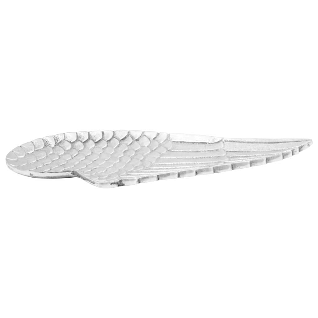 Obstkorb 2 pcs Silber 40 x 18 x 2,5 cm Aluminium