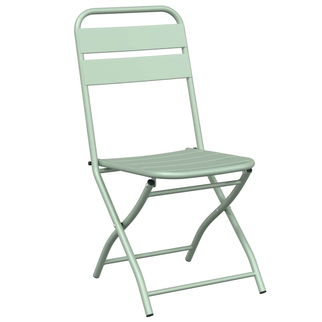 Gartenklappstuhl 2 pcs Hellmint 42 x 52 x 82 cm