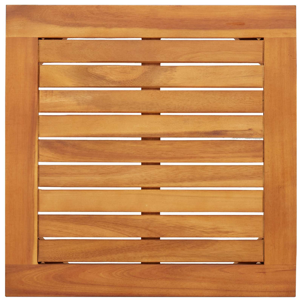 Gartensofa-set 3 pcs Cremeweiß Massivholz Akazie