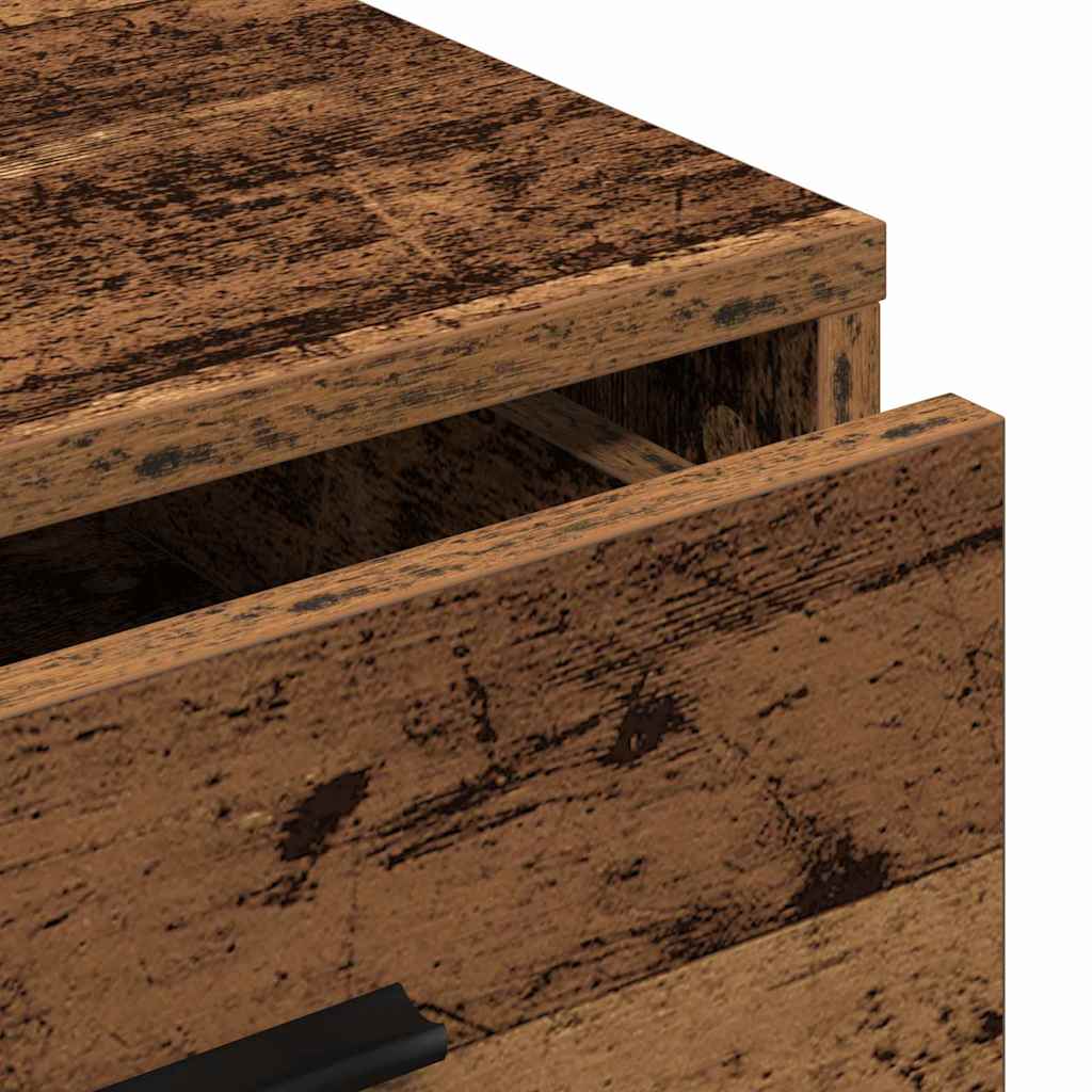 Sideboard mit Schubladen Altholz 40 x 41 x 75 cm Holzwerkstoff