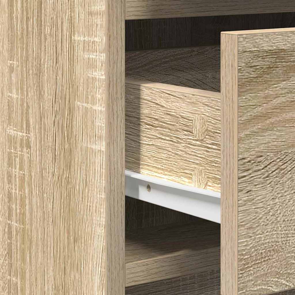 Sideboard Sonoma-Eiche 40 x 40,5 x 75 cm Holzwerkstoff