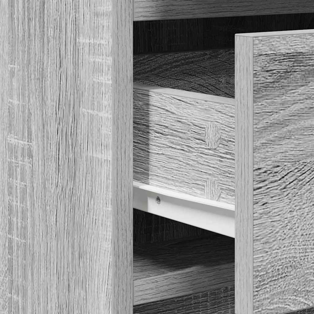 Sideboard Graues Sonoma 40 x 40,5 x 75 cm Holzwerkstoff
