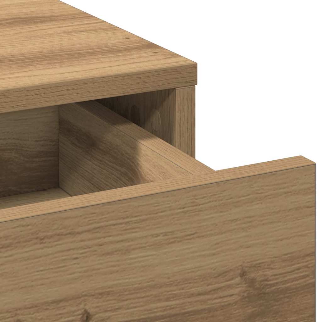 Sideboard Artisan-Eiche 40 x 40,5 x 75 cm Holzwerkstoff