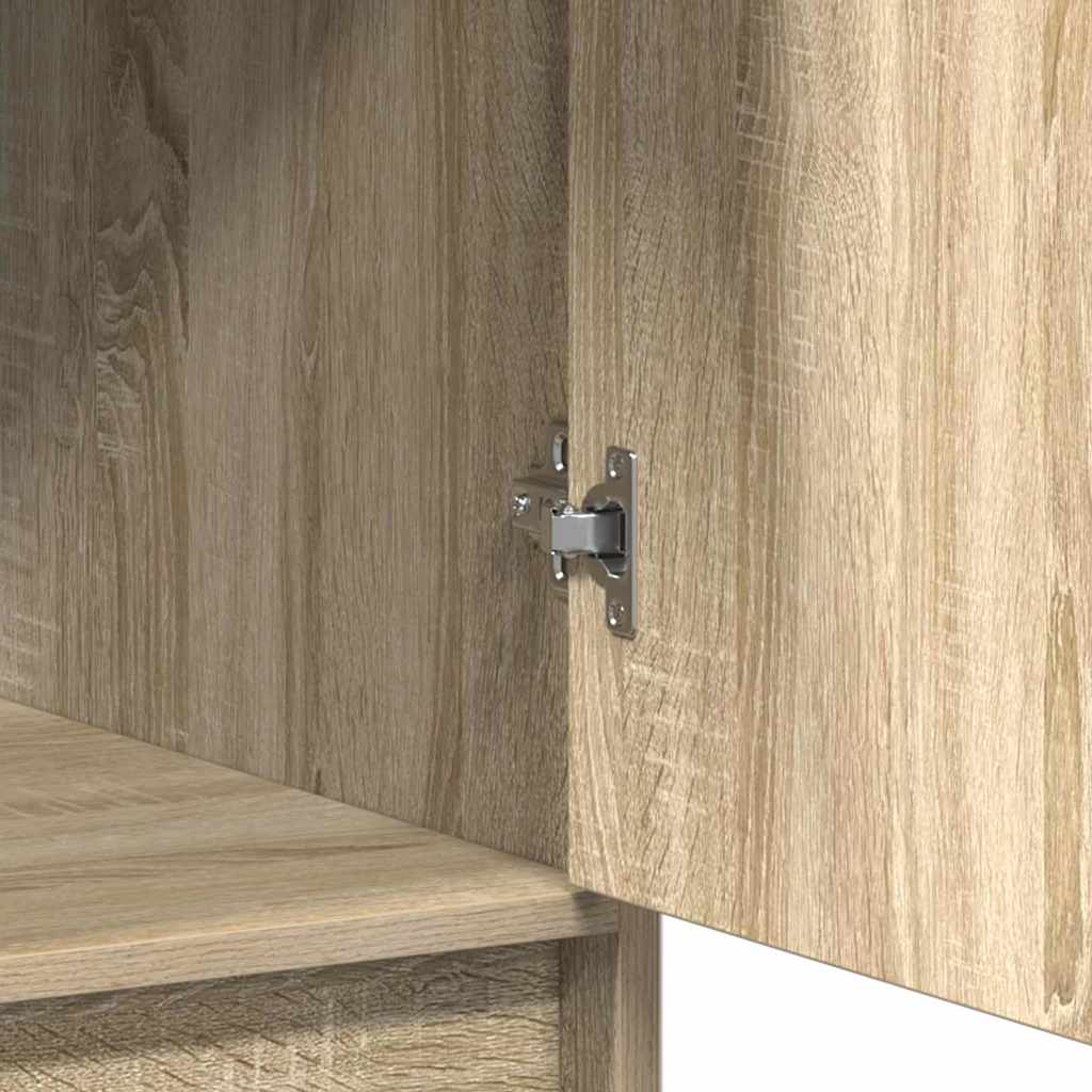 Highboard Sonoma-Eiche 40 x 40,5 x 135 cm Holzwerkstoff