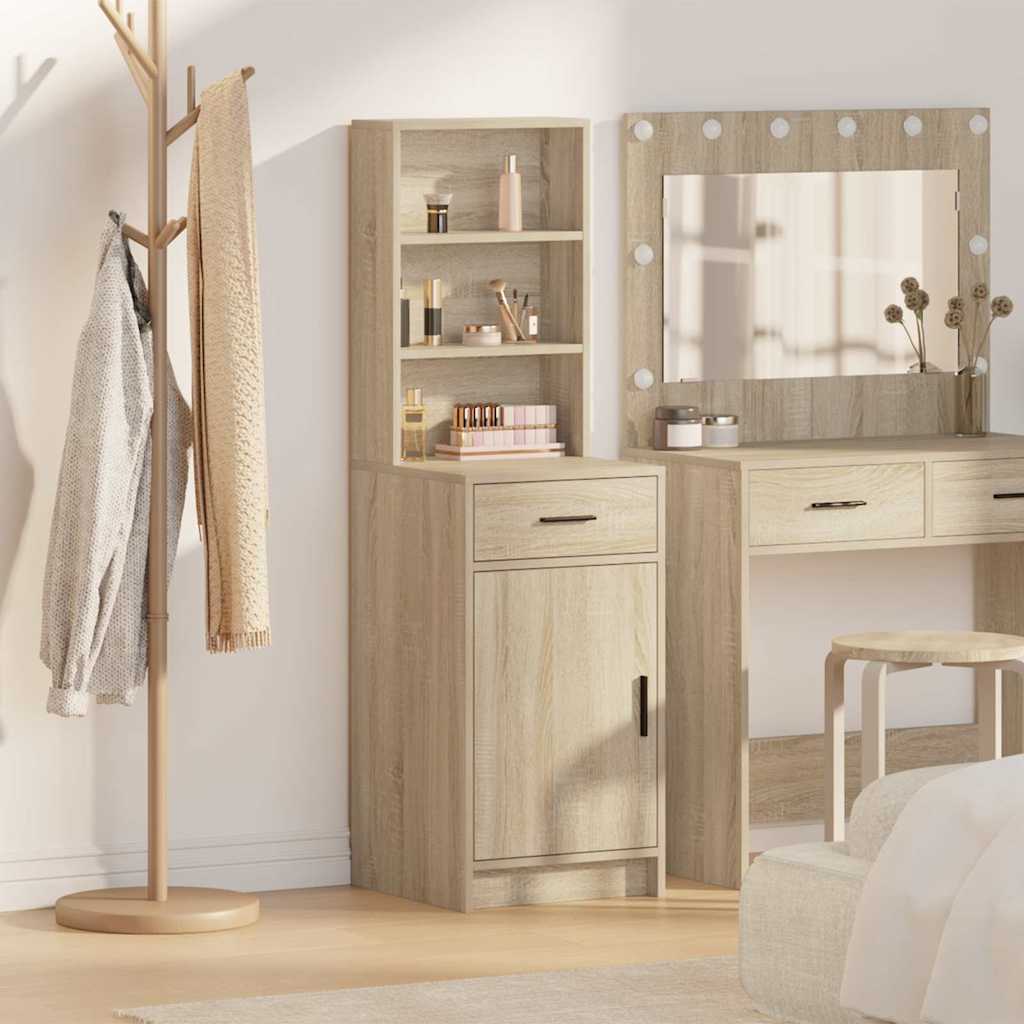 Highboard Sonoma-Eiche 40 x 40,5 x 135 cm Holzwerkstoff
