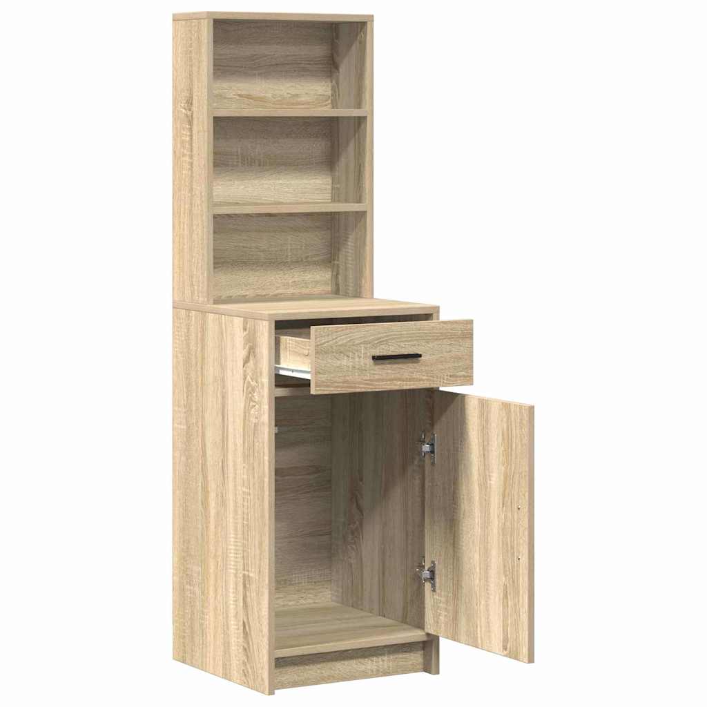 Highboard Sonoma-Eiche 40 x 40,5 x 135 cm Holzwerkstoff