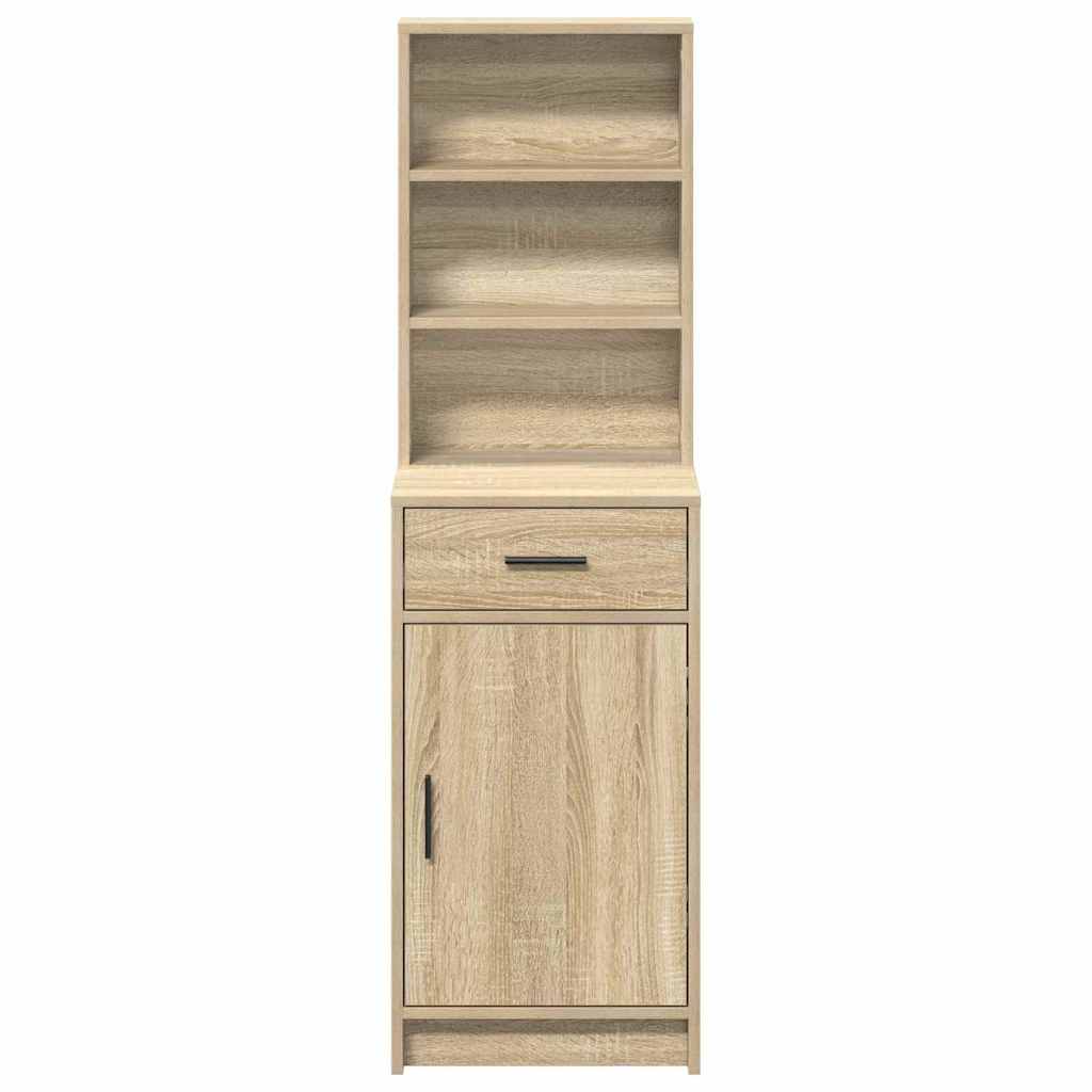 Highboard Sonoma-Eiche 40 x 40,5 x 135 cm Holzwerkstoff