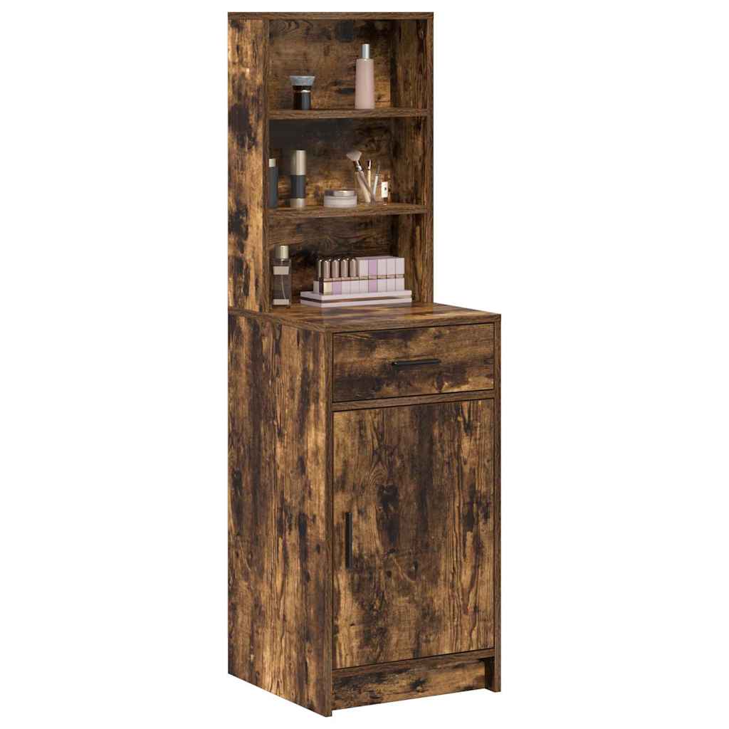 Highboard Geräucherte Eiche 40 x 40,5 x 135 cm Holzwerkstoff