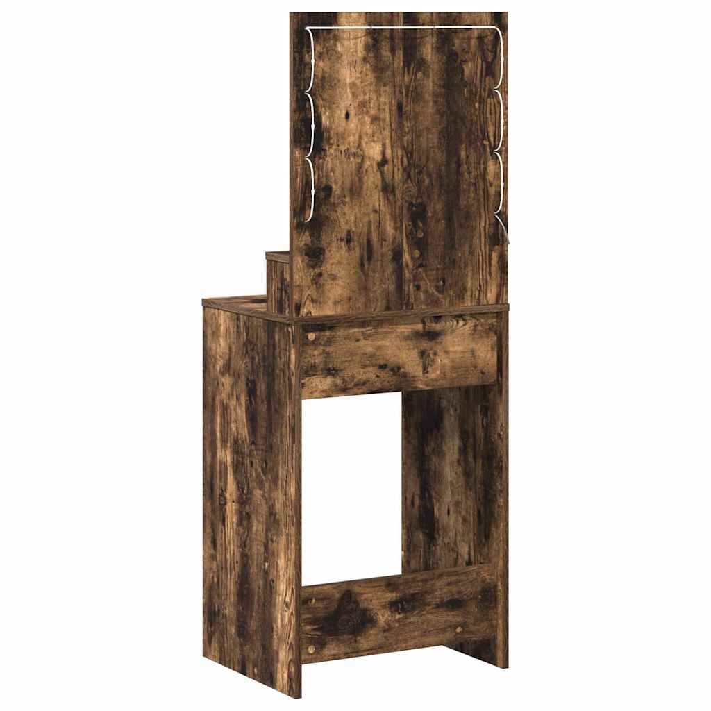 Schminktisch Geräucherte Eiche 50 x 41 x 135 cm Holzwerkstoff