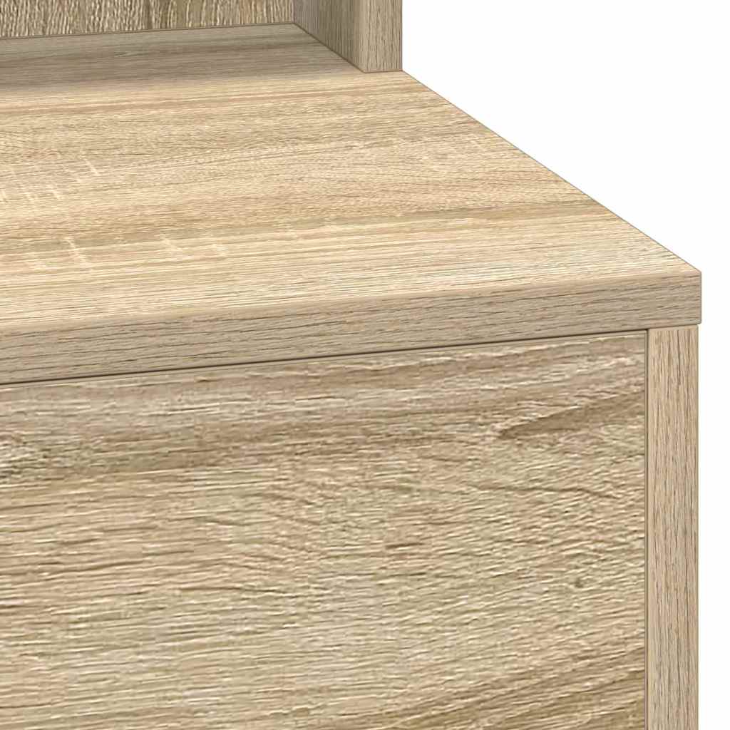 Schminktisch Sonoma-Eiche 100 x 41 x 135 cm Holzwerkstoff