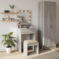 Schminktisch Graues Sonoma 50 x 41 x 135 cm Holzwerkstoff