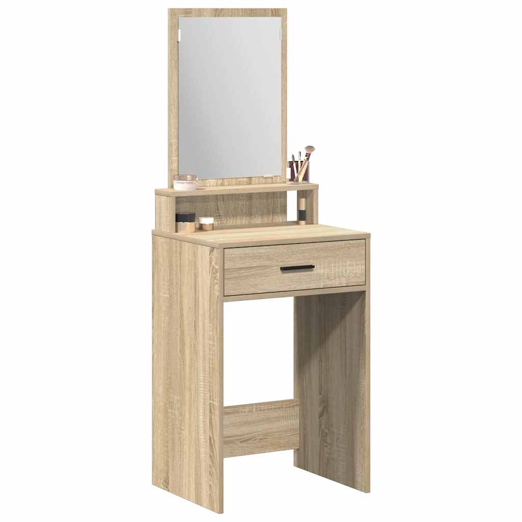 Schminktisch Sonoma-Eiche 50 x 41 x 140 cm Holzwerkstoff