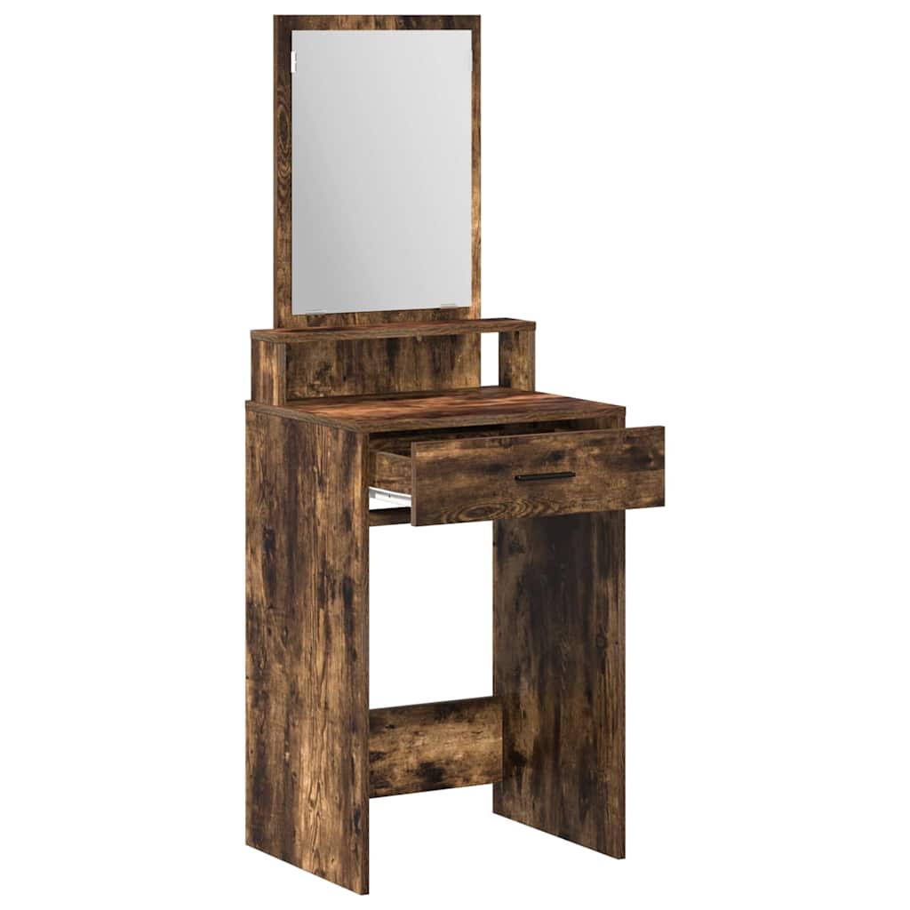 Schminktisch Geräucherte Eiche 50 x 41 x 140 cm Holzwerkstoff
