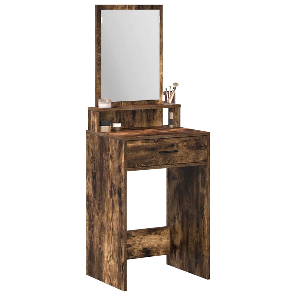 Schminktisch Geräucherte Eiche 50 x 41 x 140 cm Holzwerkstoff