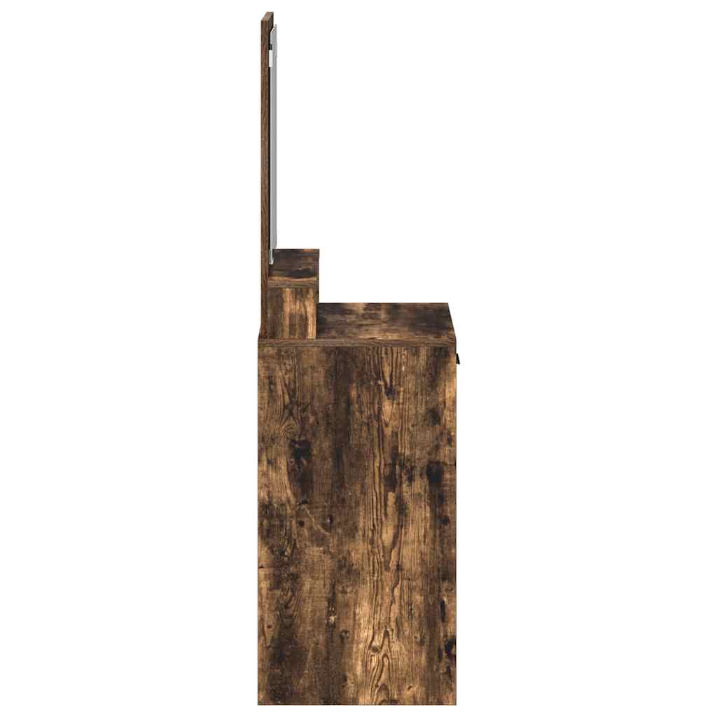 Schminktisch Geräucherte Eiche 50 x 41 x 140 cm Holzwerkstoff
