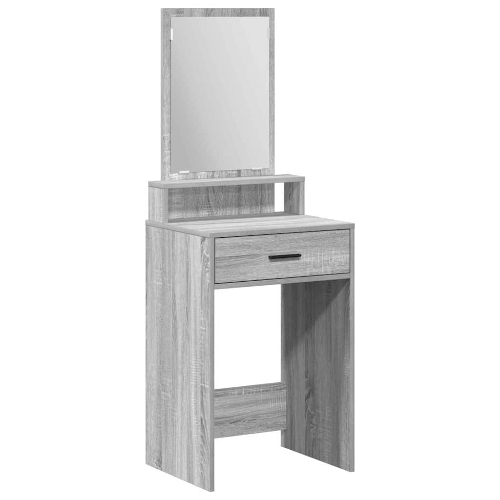 Schminktisch Graues Sonoma 50 x 41 x 140 cm Holzwerkstoff