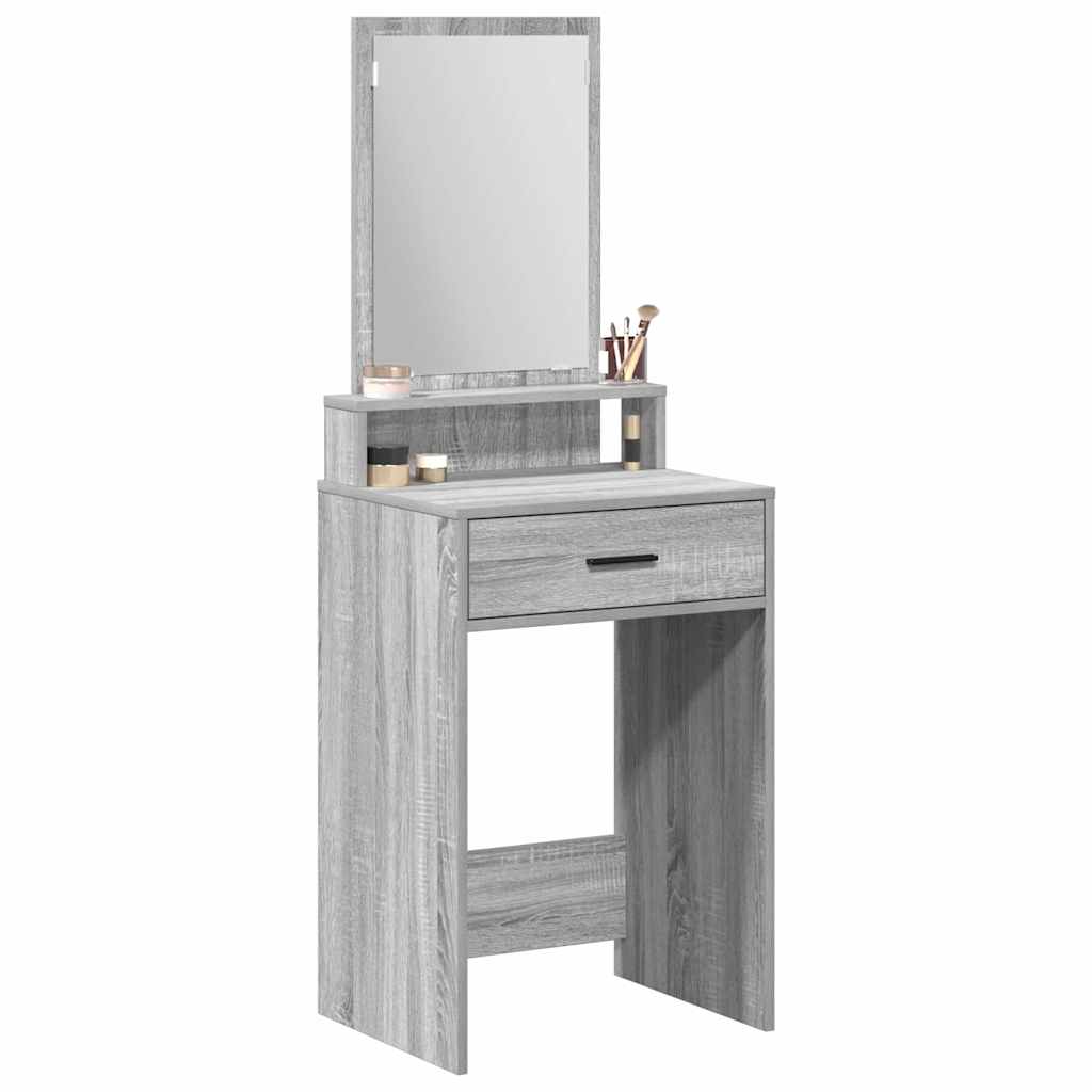 Schminktisch Graues Sonoma 50 x 41 x 140 cm Holzwerkstoff