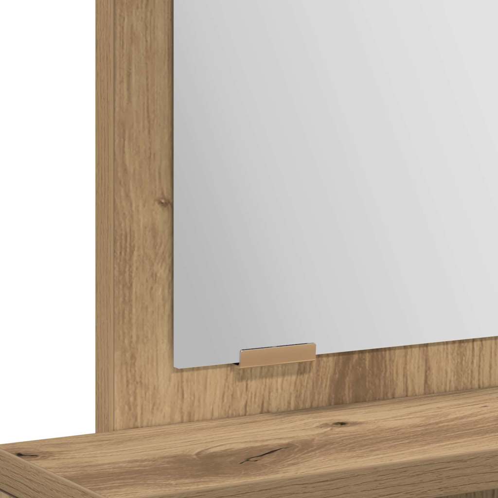 Schminktisch Artisan-Eiche 50 x 41 x 140 cm Holzwerkstoff