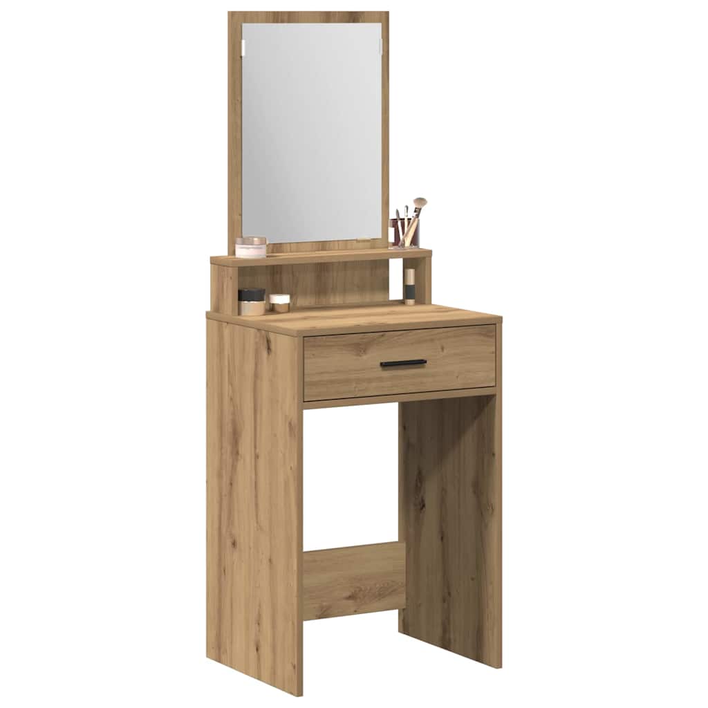 Schminktisch Artisan-Eiche 50 x 41 x 140 cm Holzwerkstoff