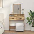 Schminktisch Artisan-Eiche 79 x 41 x 140 cm Holzwerkstoff