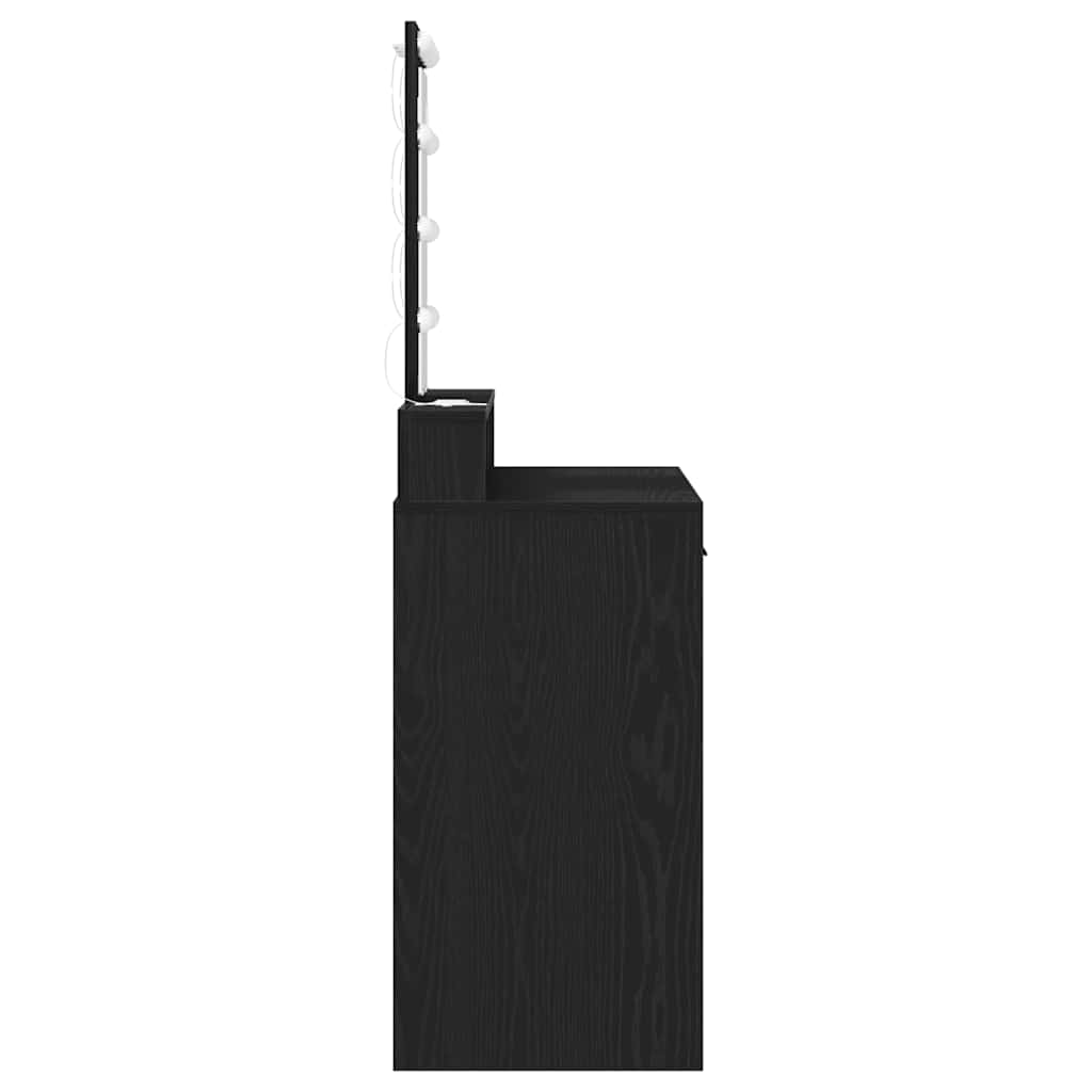 Schminktisch Schwarz 100 x 41 x 140 cm Holzwerkstoff