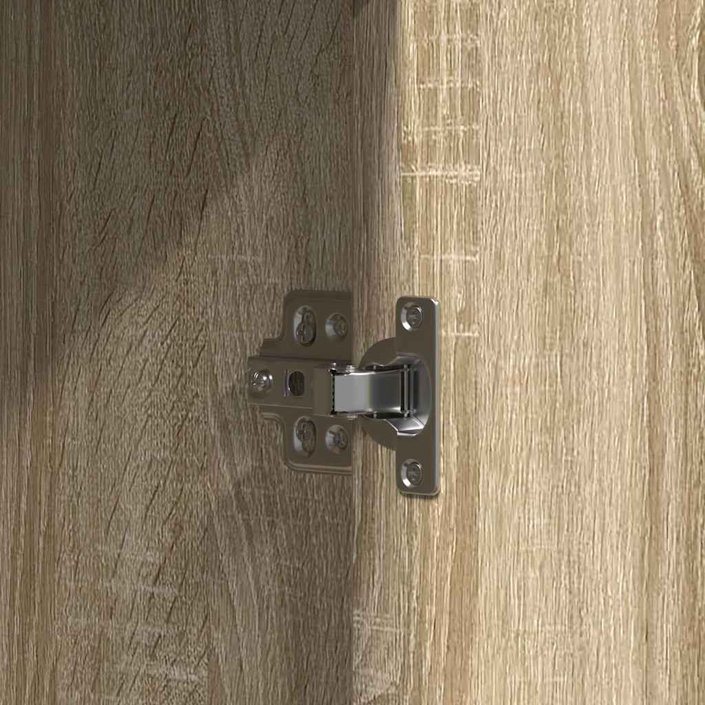 Schminktisch mit Speicher Braun 102 x 33 x 135 cm Holzwerkstoff